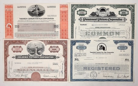 Motion Picture Company Stocks, 4 [192084]