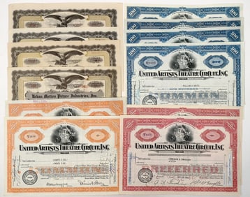 Motion Picture Stocks, 4 Different with Dupes [191044]
