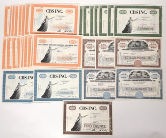 Columbia Broadcasting System Stock Collection, Different [192766]