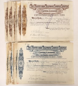 Uruguay Telephone Company Bonds (40) [192712]