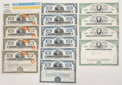 ATT & ITT Stocks in Varieties, 16 [192302]