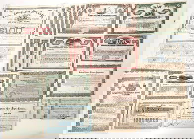 Gas and Electric Stock and Bonds Grab Bag, 20 [192763]