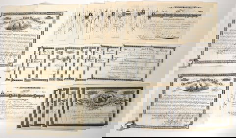 Pre 1900 Utility Related Stocks and Bonds, 20 [192759]