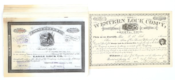 Western Lock & Eagle Lock Stocks, 15 [191147]