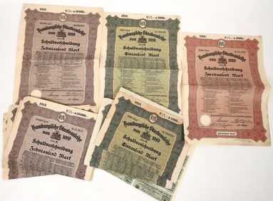 Hamburg Government Bonds, 1919 [192945]