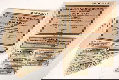 Zwickau City Promissory Notes, 1923 [192946]