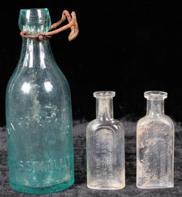 Grass Valley, NV Blob Soda & Drug Bottles [194396]