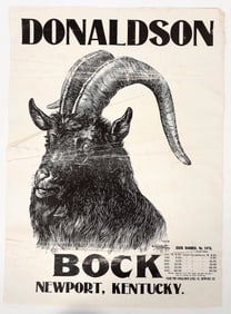 Donaldson Co. Bock Beer Hanger [194369]