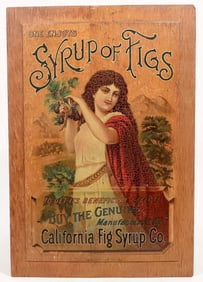 Fig Syrup Advertising Sign [194906]