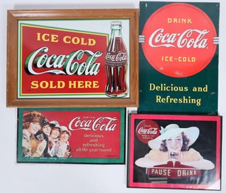 Coca Cola Advertising Signs (4) [196876]