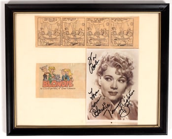 Penny Singleton (Blondie) Signed Photo [195599]