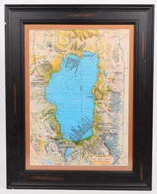 Lake Tahoe Color Resort Map, Hammon & Mathis [194385]