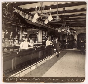 San Francisco Saloon Photo, c. 1900 [195015]