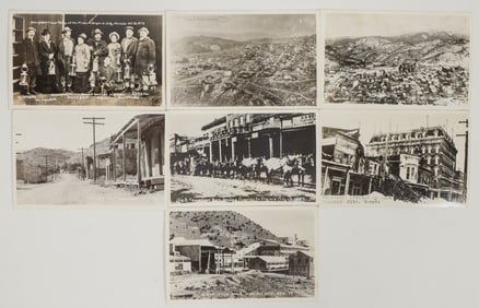 Virginia City, Nevada Comstock Real Photo Postcards (7 Different) [192900]