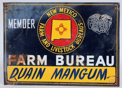 New Mexico Farm Bureau Member Metal Sign [196695]