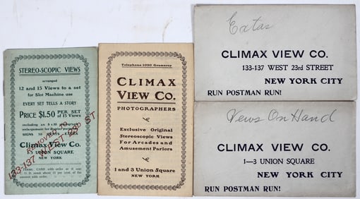 Stereo View Catalogs, c1890-1905 [196653]