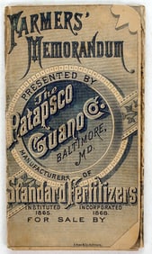 Patapsco Guano Company Booklet, 1886 [195442]