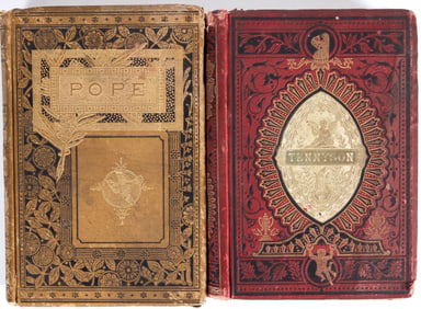 Tennyson & Pope Poetry Books (2) [196262]