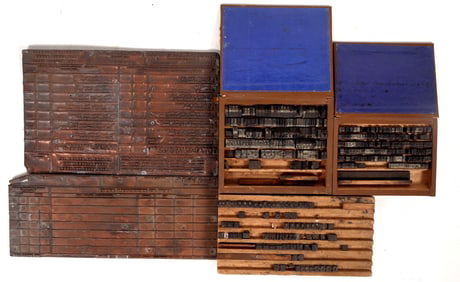 Printer Type & Plates [195298]