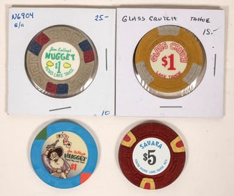 Lake Tahoe Gaming Chips (5) [194494]