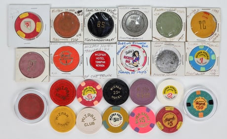 Mizpah Hotel-Casino Gaming Chips [195313]