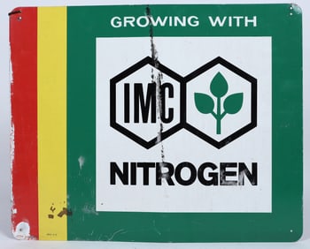 Growing With IMC Nitrogen Metal Sign [196809]