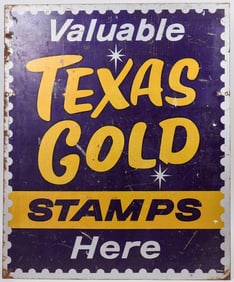 Texas Gold Stamps Sign [196400]