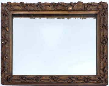 Gorgeous Carved Frame Vintage Mirror [196565]