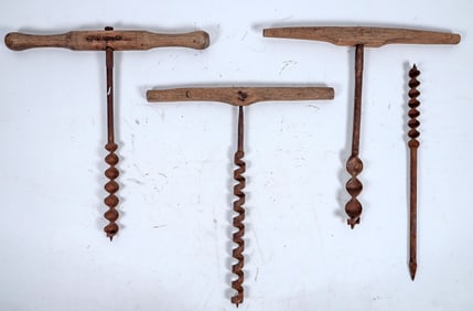 Timber Drills (4), One from Samuel Mather Co. [196630]