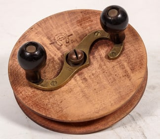 Meisselbach Sidewinder Deep Sea Fishing Reel #600 c.1890's. [194536]