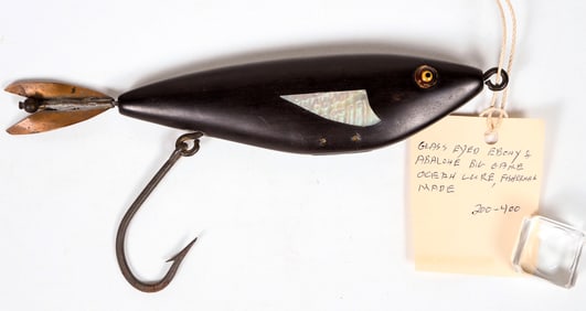 Glass Eyed Ebony & Abalone Big Game Ocean Lure [183540]