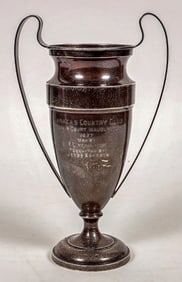 Caracas Country Club Tennis Trophy, Sterling Silver [194870]