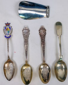 Souvenir Silver Spoons (4) [194954]