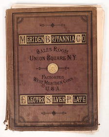Meriden Britannia Electro Silver Plate Bound Catalog, 1878 [194469]