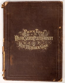 Wilcox Silver Plate Bound Catalog, 1868 [194468]