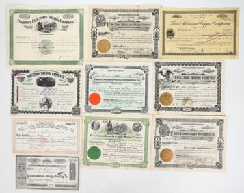 Montana Mining Stock Collection [195049]