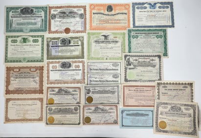 Tonopah Goldfield Stock Collection [195222]