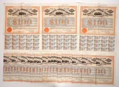 Nacimiento Copper Bonds, 20, 1881 [194626]