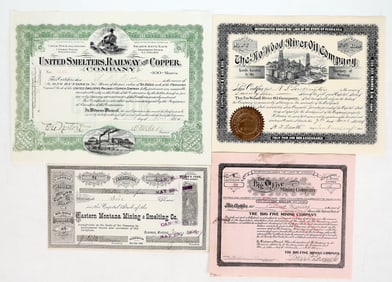 Wyoming Territory Mining Stocks [194449]