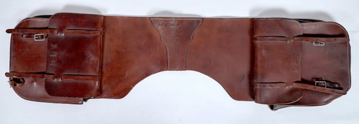 Richland Yellowstone Leather Saddle Bag [196701]