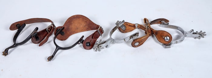 Jim Foster Spurs and Ladies Spurs Unmarked Pair [196321]