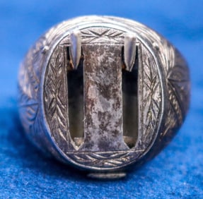 Navajo Knife Ring in Silver size 10.5/ 20.5mm [194553]