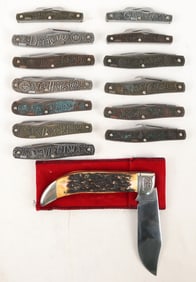 Schrade-Walden Thirteen Colonies Knife Set (14)  [194551]