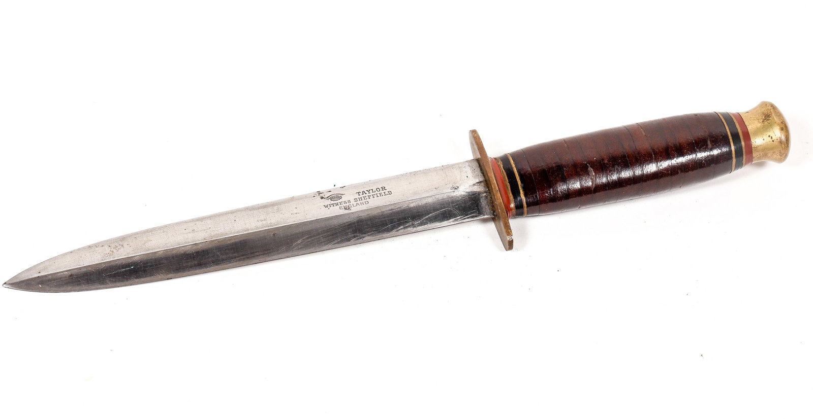 Taylor Eye Witness Dagger Blade Knife c. 1940's  [194247] (1 of 4)