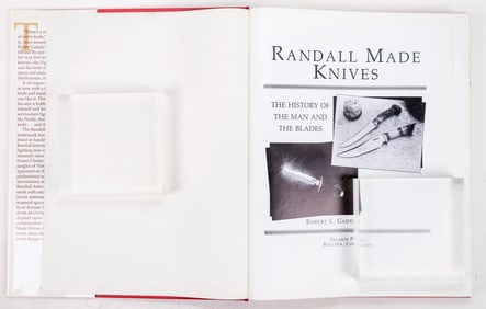 Randall Made Knives a Book by Robert Gaddis c.1993 [196315]