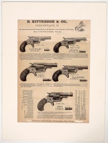 Colt Revolvers advertised by B. Kittredge & Co. c.1874 [194268]
