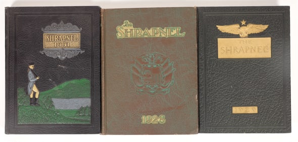 Shrapnel- New York Military School Yearbooks 1928, 29, 31 [194511]