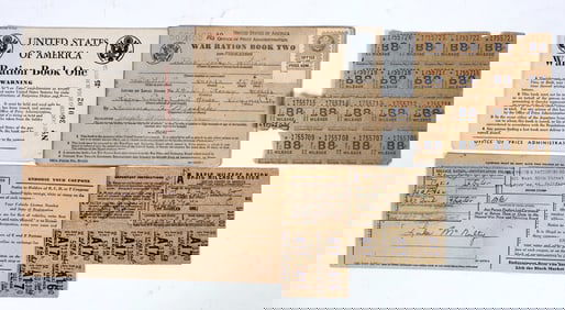 World War Two Ration Books and Coupons [196890]