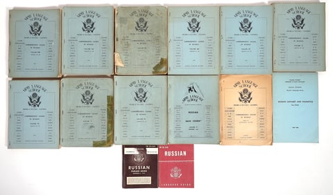 U.S. Army Russian Language Books, 1940s-50s [194415]
