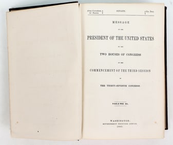 Report Of 3rd Session Of 37th Congress, 1860s [195254]